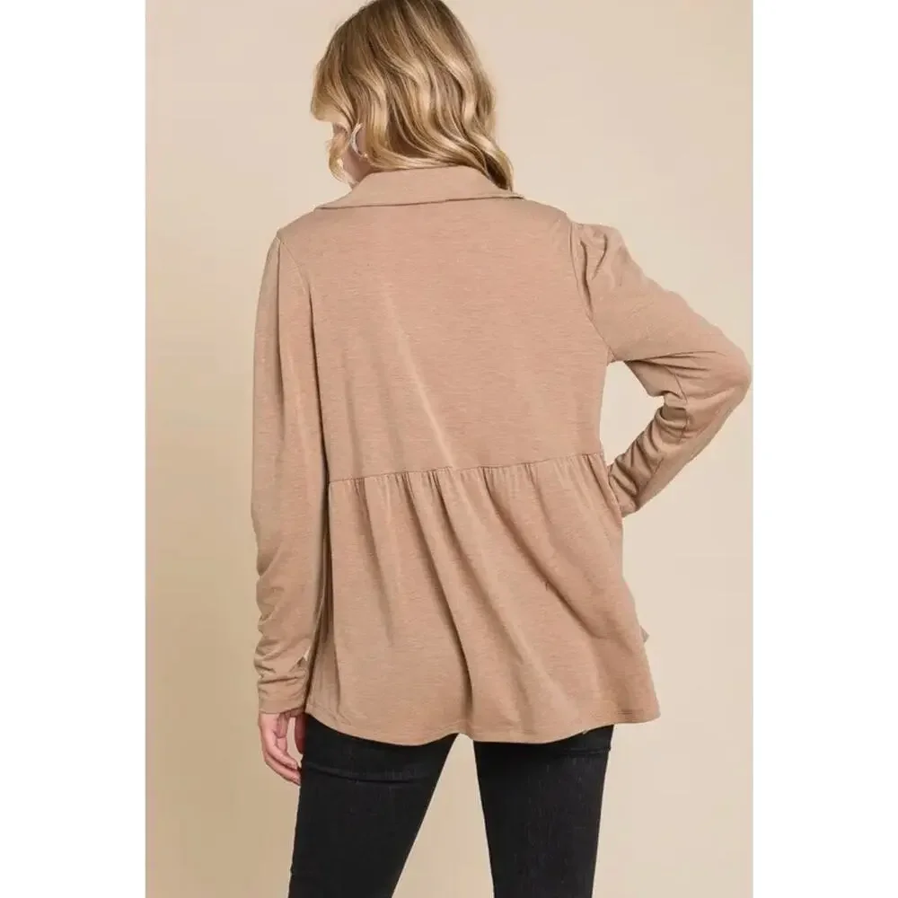 The "Driftwood Darling" Tunic Top - Picture 3 of 3